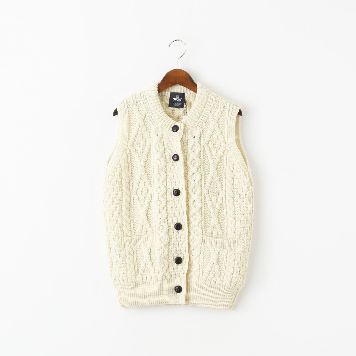 楽天市場】ニットベスト アランの通販