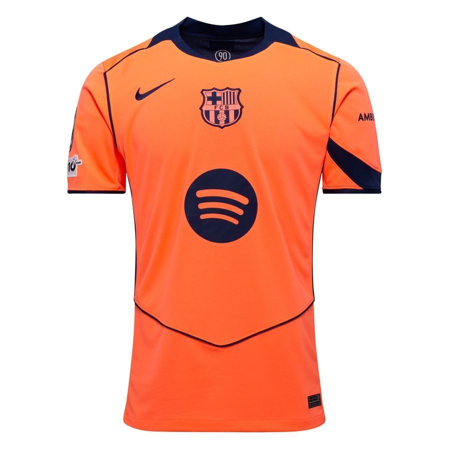 Barcelona 3rd Shirt 2025/26 PEDRI 8 + Champions League Sleeve Patch