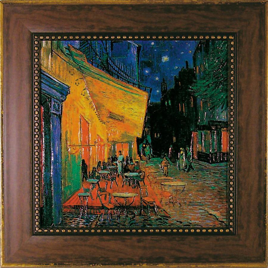 楽天市場】【100円OFFクーポンあり】 ゴッホ 夜のカフェテラス 絵画