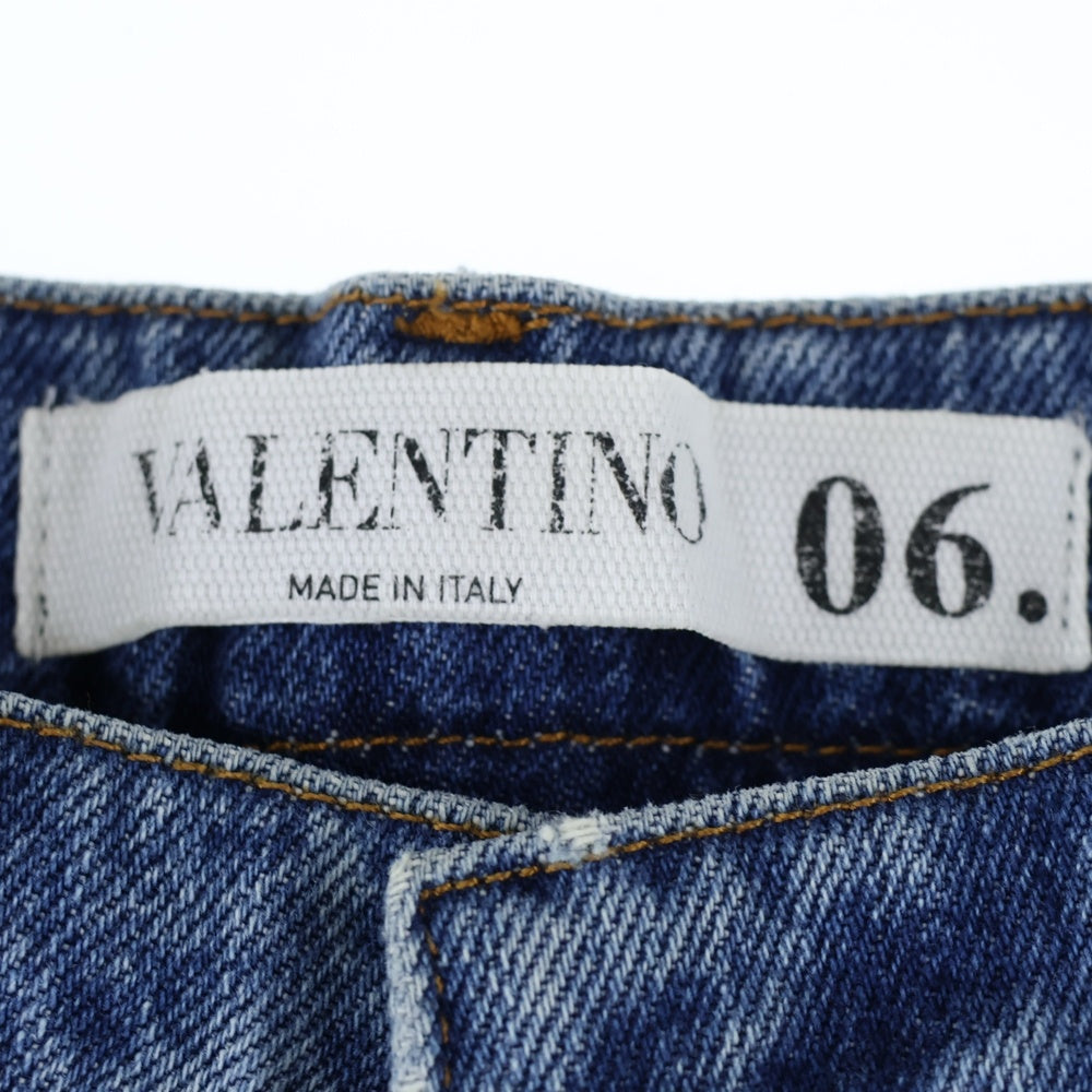 VALENTINO(ヴァレンティノ) サイドスタッズデザイン ストレートデニム