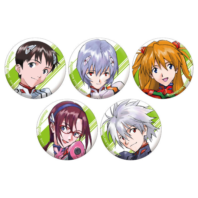 EVA STORE オリジナル 缶バッジセット/EVANGELION STORE TOKYO-01
