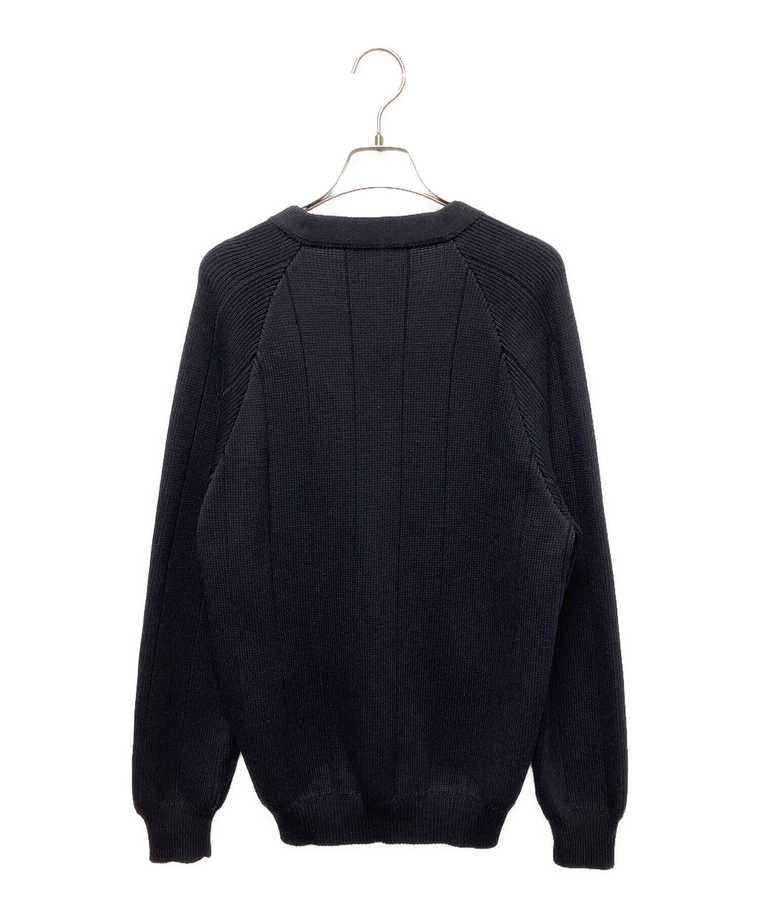 中古・古着通販】GUCCI (グッチ) シェリーラインカーディガン ネイビー
