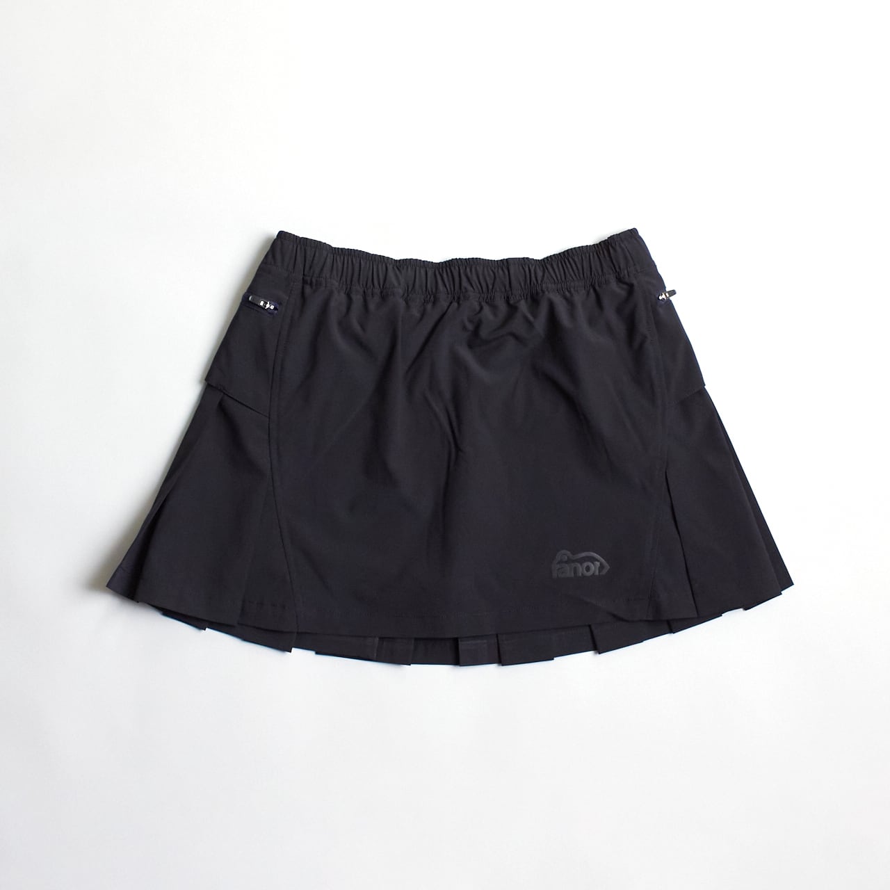 ranor（ラナー） PLEATS SKIRT（プリーツ スカート）ブラック