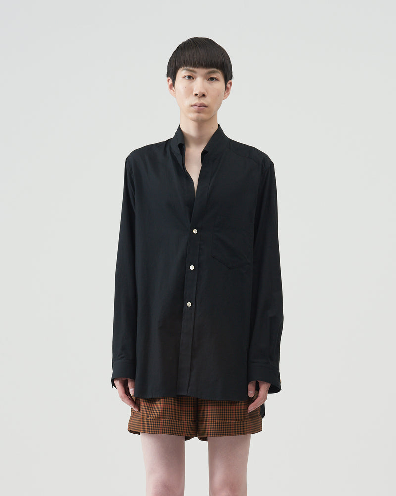 Revers Collar Shirts – Black｜BED j.w. FORD Official Website