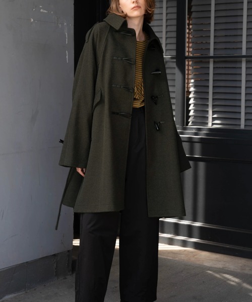 WILLFULLY（ウィルフリー）の「tent toggle jersey melton various