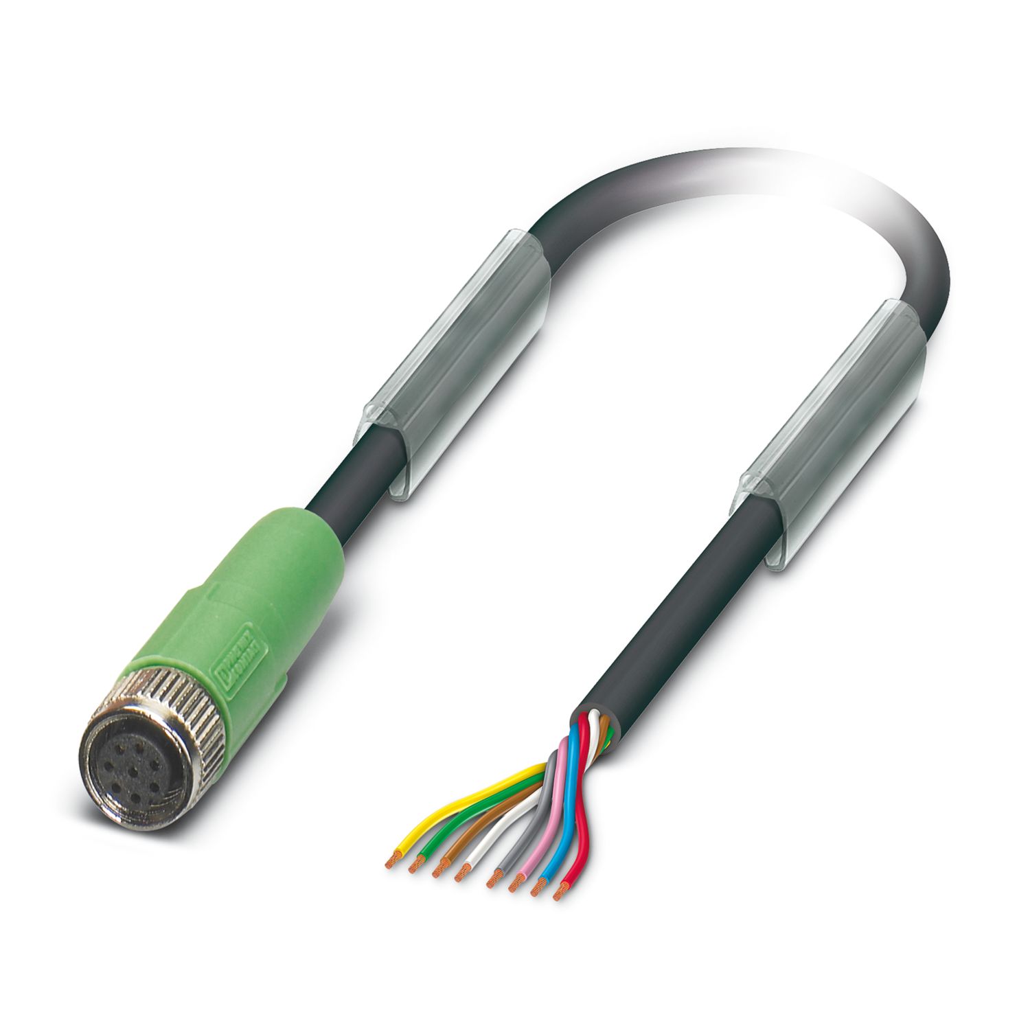 SAC-8P- 5,0-PUR/M 8FS - Sensor/actuator cable - 1404189 | Phoenix