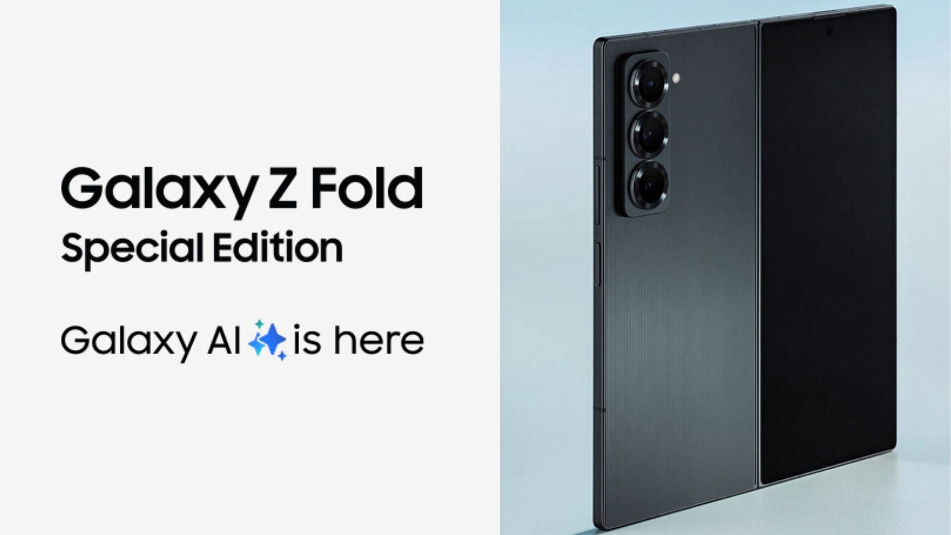 While Galaxy Z Fold 6 struggles in the US, its special edition is
