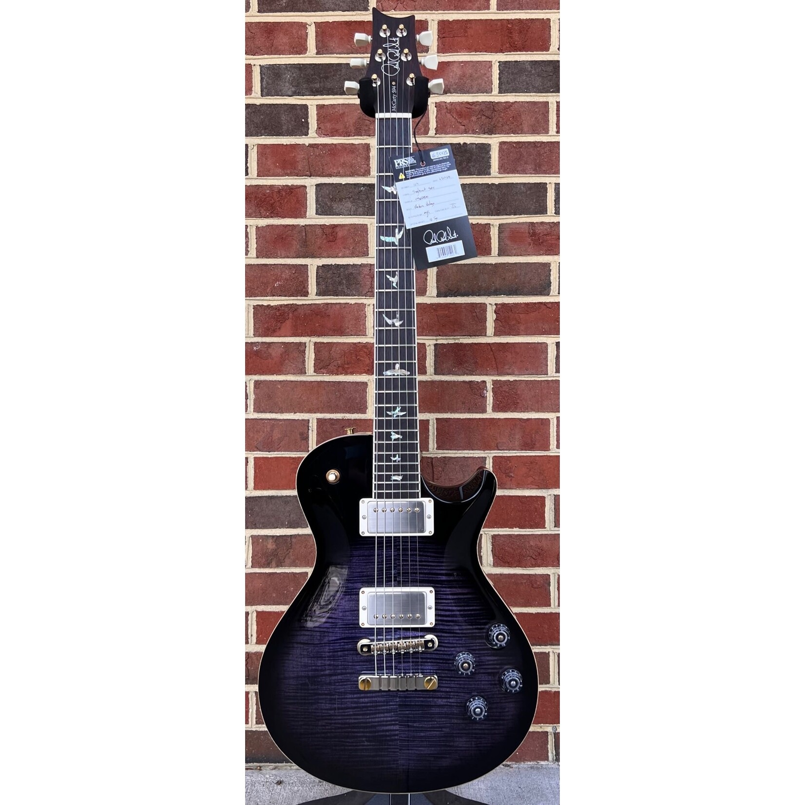 Paul Reed Smith McCarty 594 Singlecut, 10 Top, Purple Mist