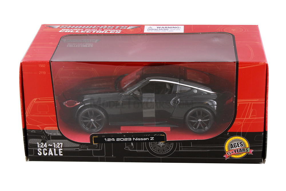 2023 Nissan Z, Black - Showcasts 38904BK - 1/24 Scale Diecast