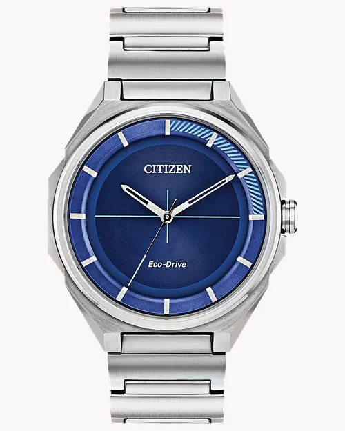Weekender Blue Dial Stainless Steel Bracelet BJ6530-54L | CITIZEN