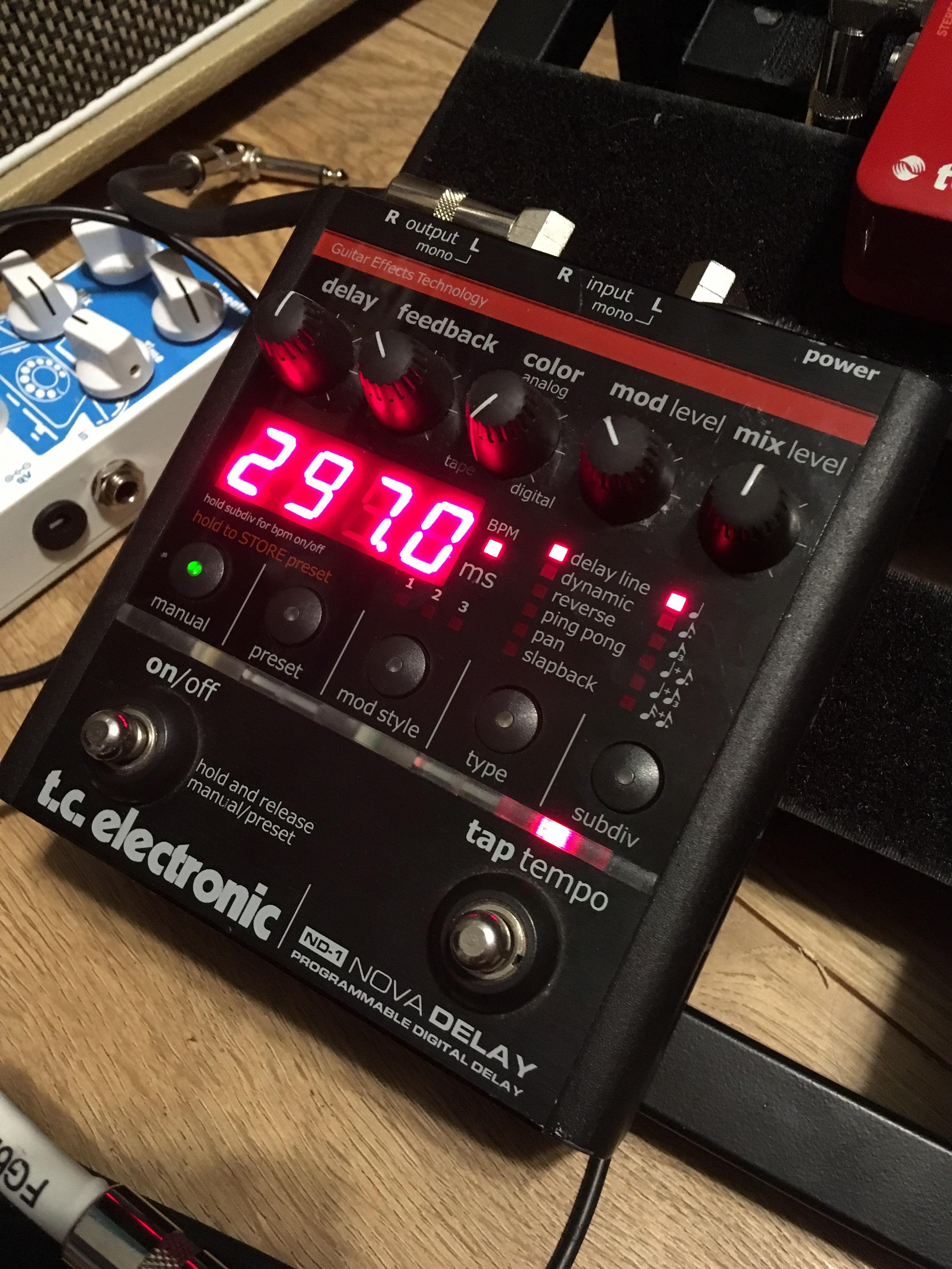 NPD: t.c. Electronic nova delay. Recommended by a friend. He