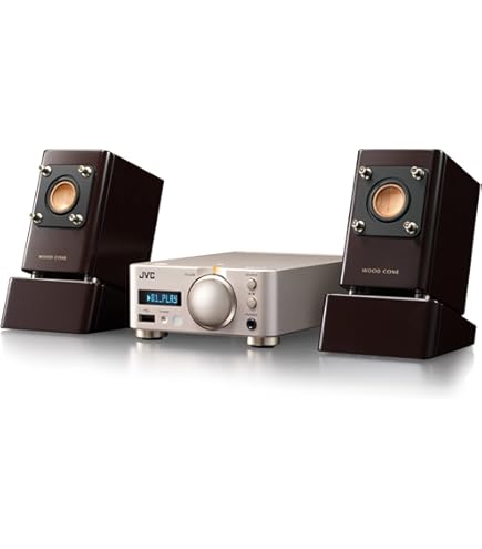Amazon | JVC コンポ EX-S1-M [ナチュラルウッド] | JVCケンウッド