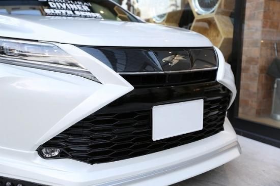 60ハリアー後期 ジュール フロントグリル FRP2色塗分け塗装済み