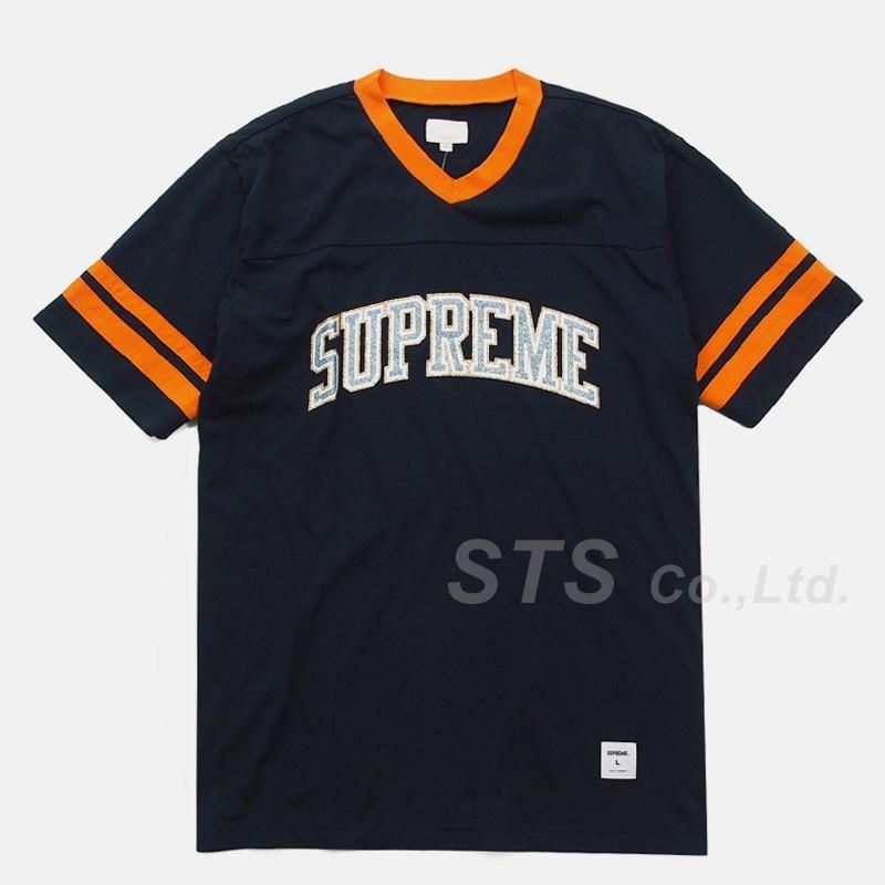 Supreme - Glitter Arc Football Top - ParkSIDER