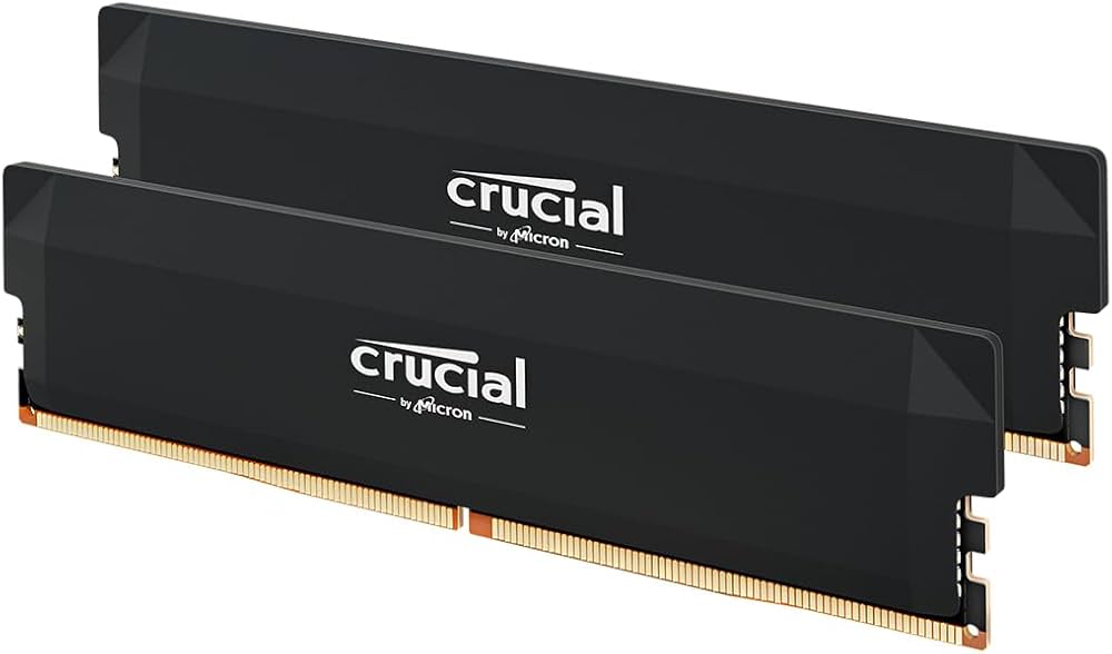 Crucial Pro DDR5 RAM 32 GB Kit (2x16GB) 6400MHz CL38, Hız Aşırtma
