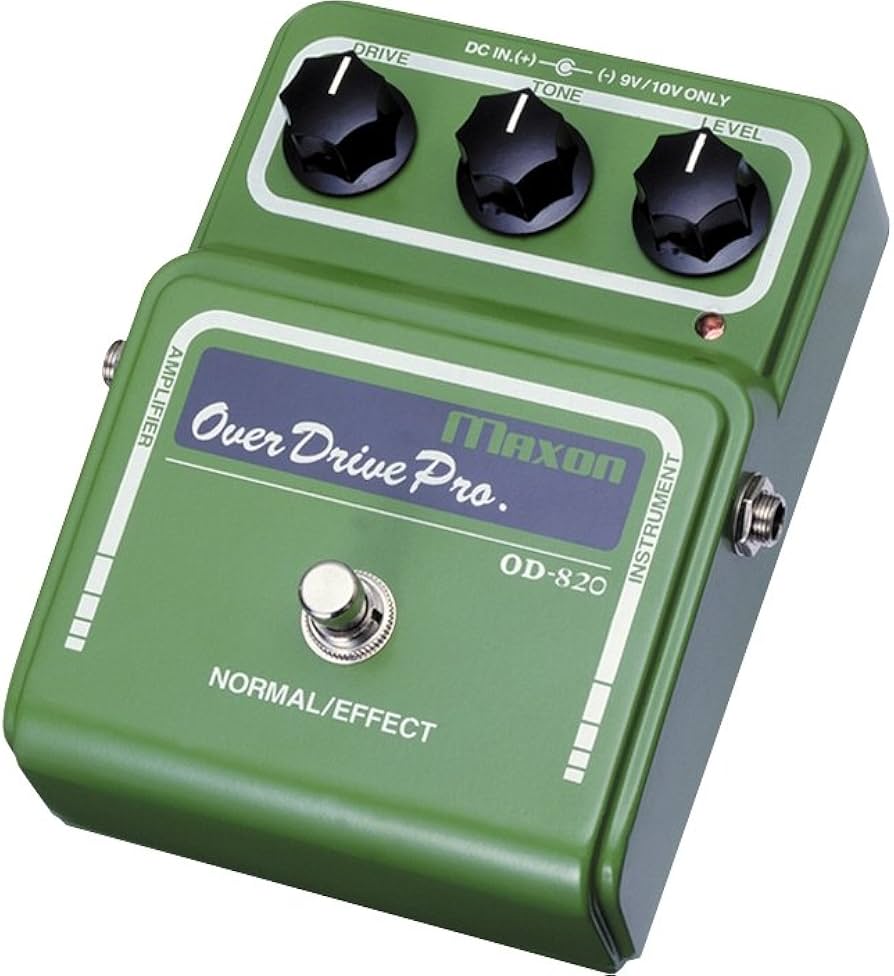 Amazon.co.jp: Maxon ギターエフェクター Overdrive Pro OD820 : 楽器