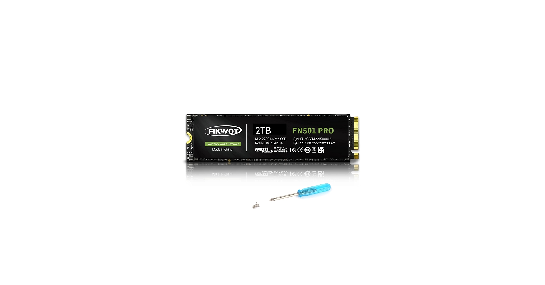 Amazon.com: Fikwot FN501 Pro 2TB NVMe SSD - M.2 2280 PCIe Gen3 x4