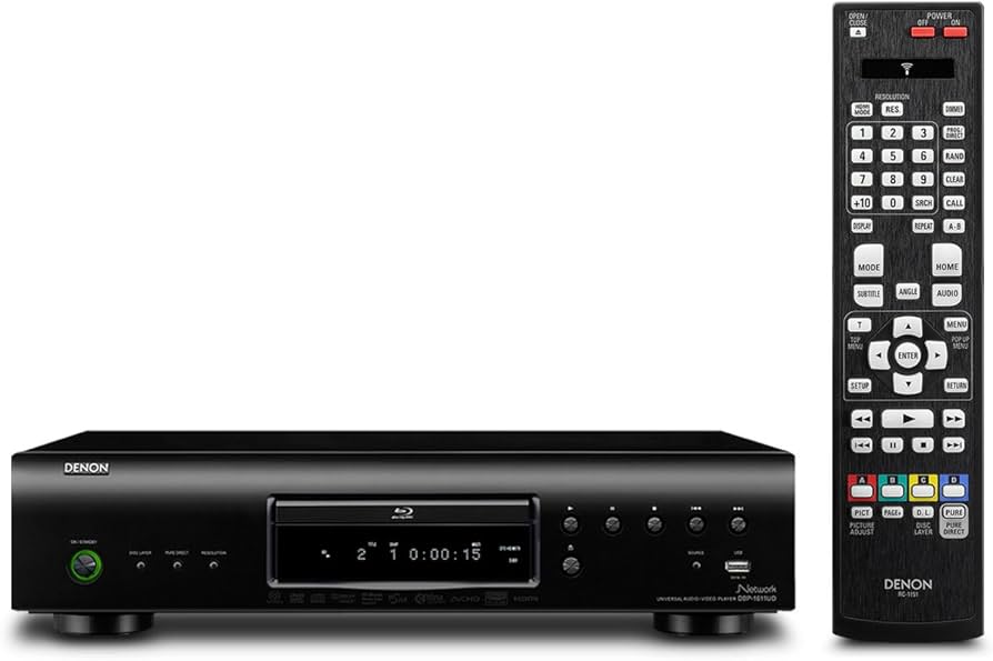 Amazon | DENON ユニバーサルブルーレイディスクプレーヤー ブラック