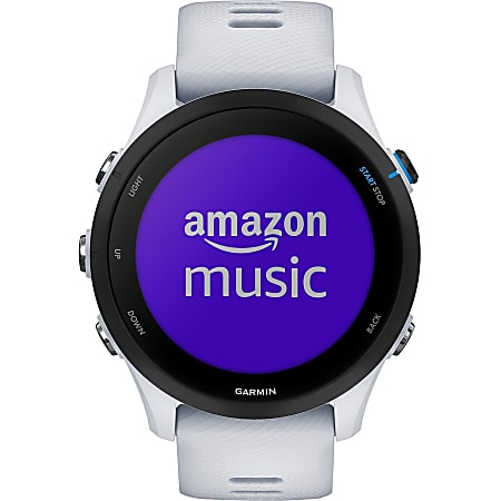 Garmin Forerunner 255 Music Running Smartwatch Whitestone - Office