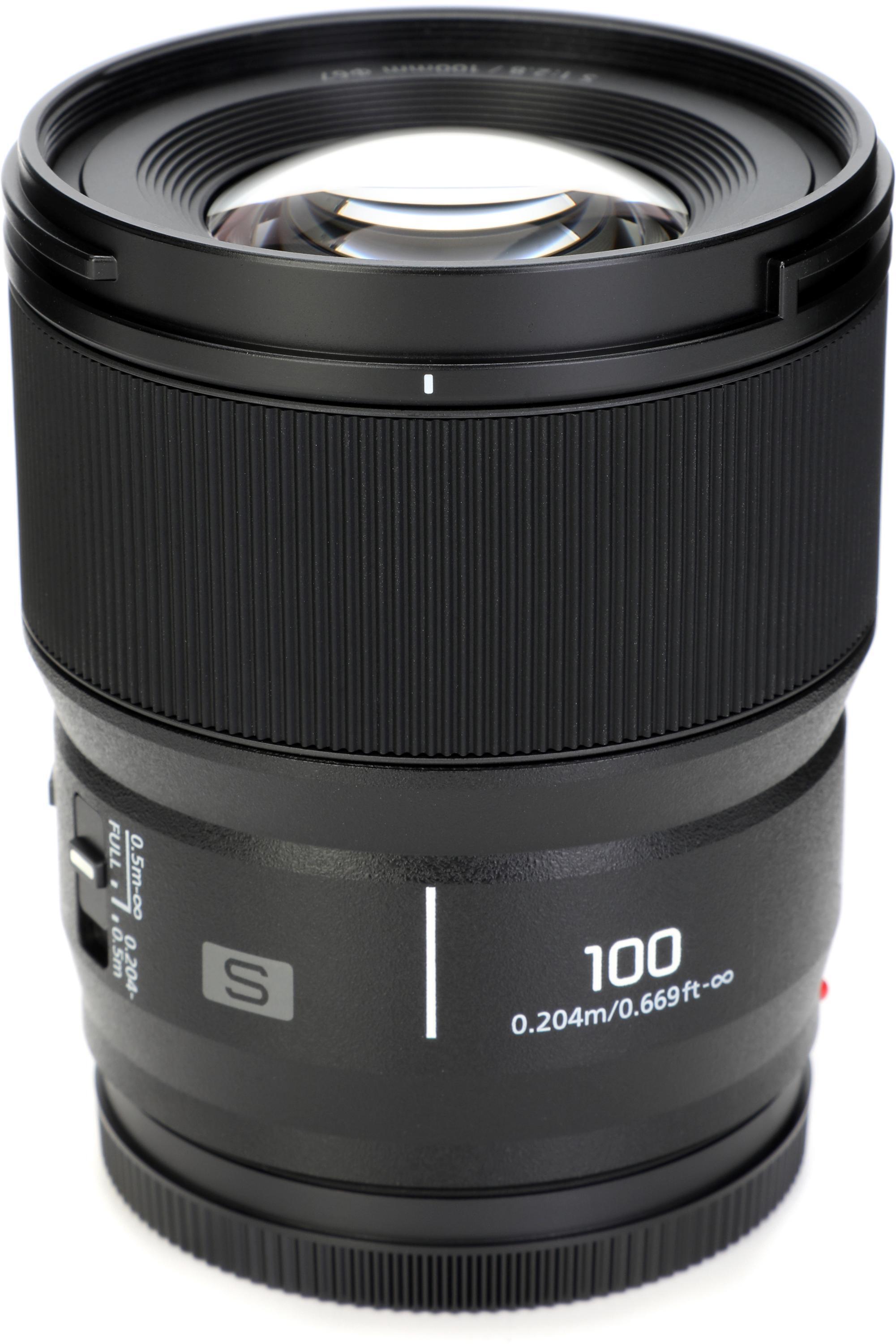 Panasonic S-E100 Lumix S 100mm F2.8 Macro Lens | Sweetwater