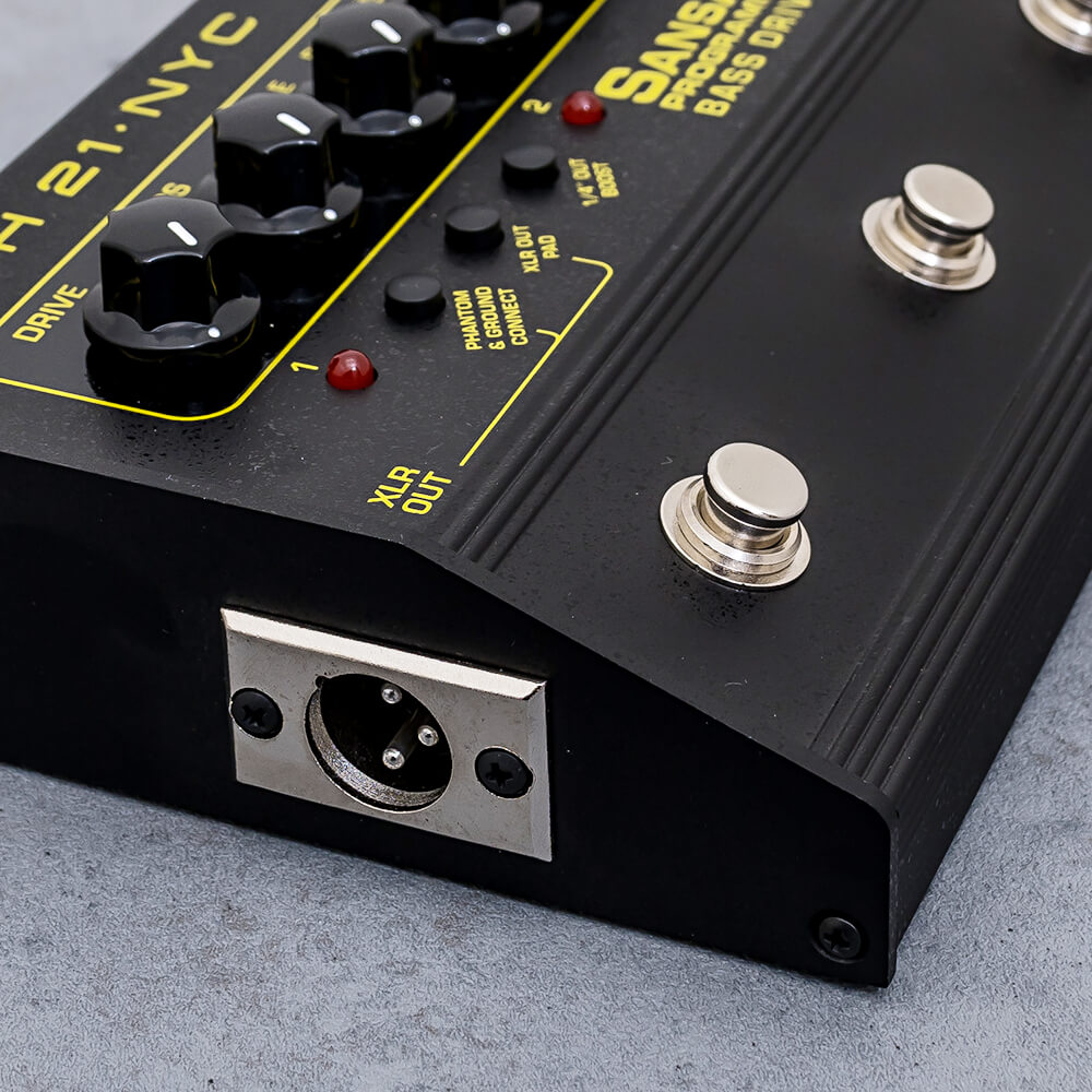 TECH 21 SansAmp PROGRAMMABLE BASS DRIVER DI｜ミュージックランドKEY