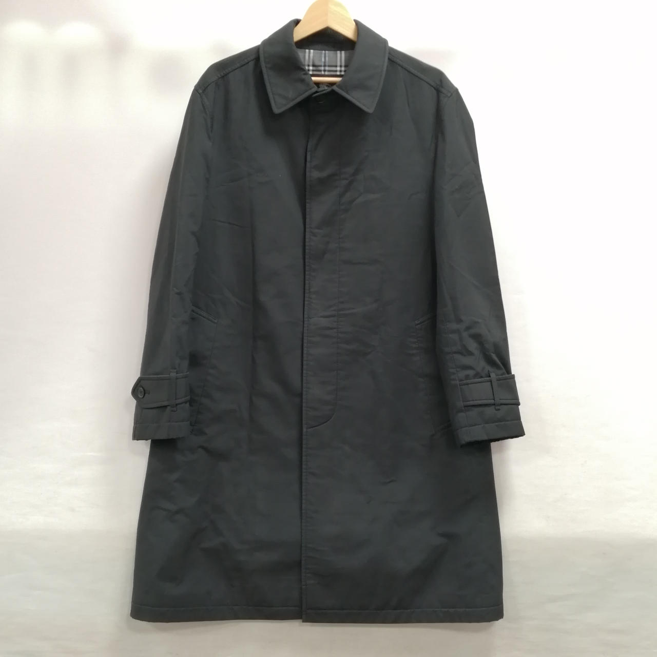 BURBERRY BLACK LABEL|ナイロンステンカラーコート|【ハードオフ公式