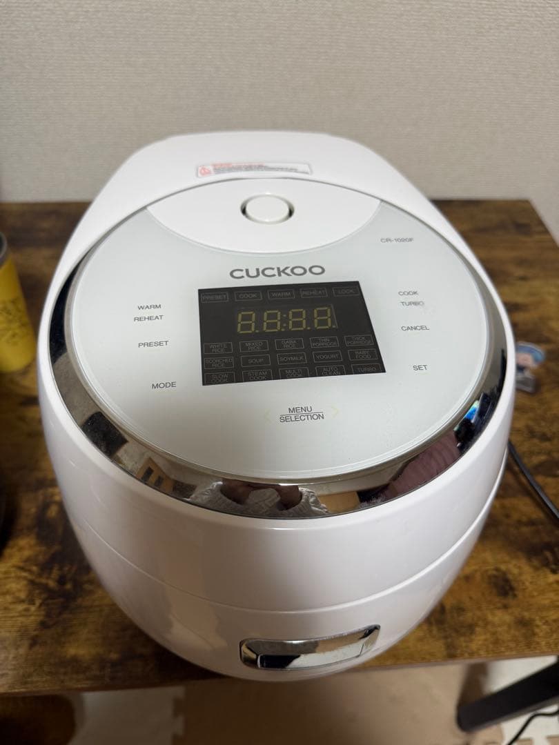 韓国人気ブランドCUCKOO 大容量炊飯器 CR-1020F Amazon | CUCKOO Micom 炊飯器 10カップ 未炊き / 20カップ 焦げ付き