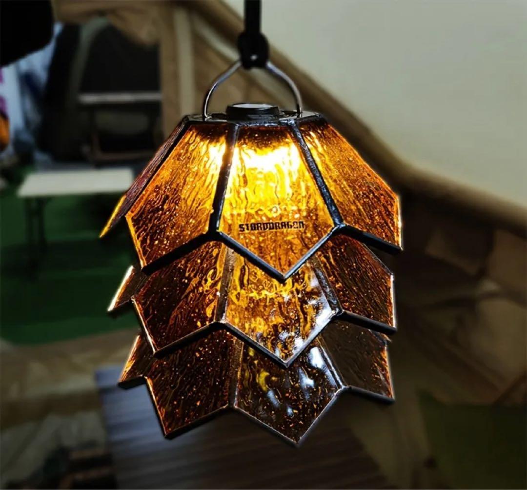 ゴールゼロ ガラスシェードsomabito ソマビト　逆鱗型ランタンシェード ゴールゼロ ガラスシェードsomabito ソマビト 逆鱗型ランタンシェード