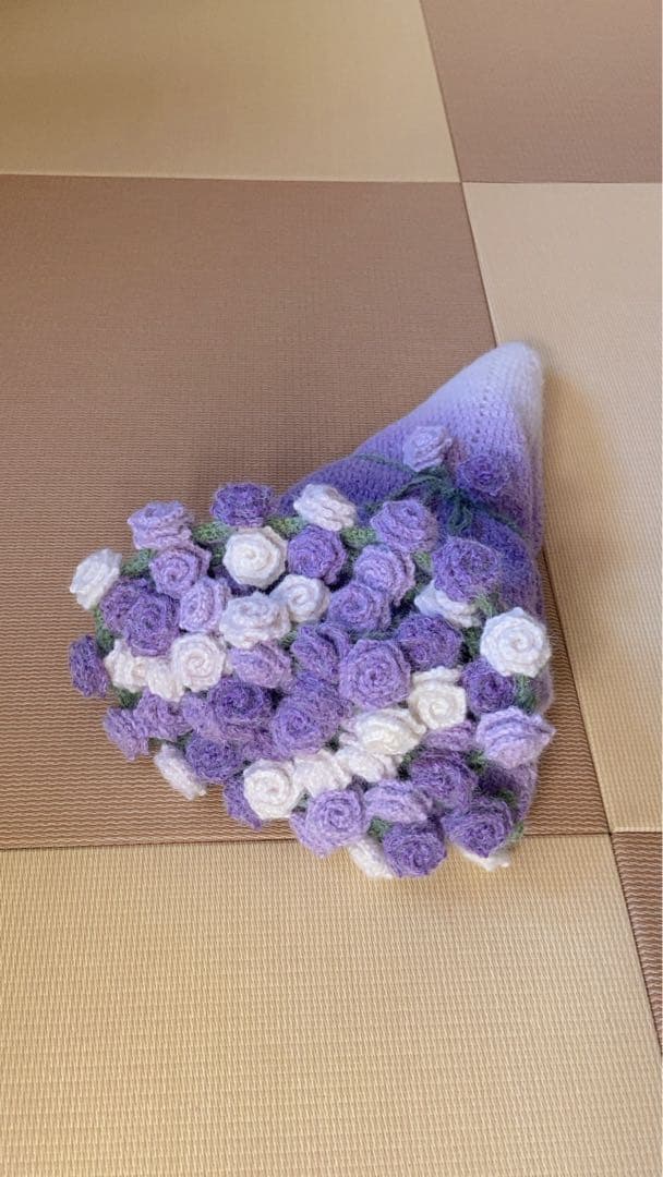 バラの花束ブランケット直径115cm，66本の大きな花ストール 楽天市場】送料無料 花束 ブランケット バラ ブーケブランケット