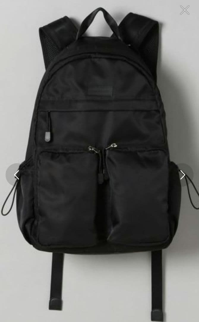 JEANASIS マルチポケットバックパック リュック ブラック JEANASIS｜マルチポケットバックパック | Rakuten Fashion(楽天