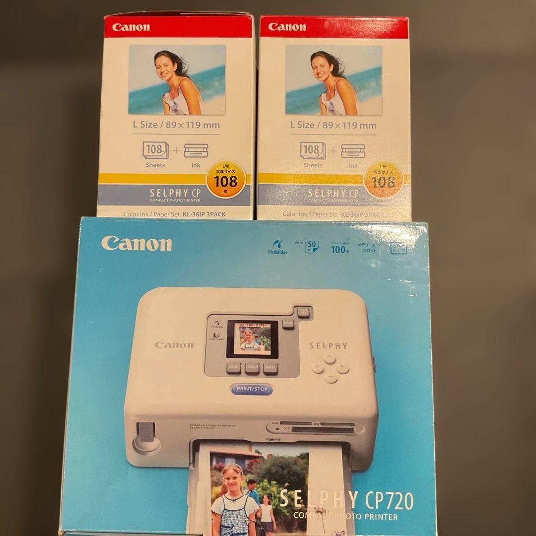 Canon SELPHY CP720 コンパクトフォトプリンター&用紙 Amazon.co.jp: Canon コンパクトフォトプリンタ SELPHY (セルフィ