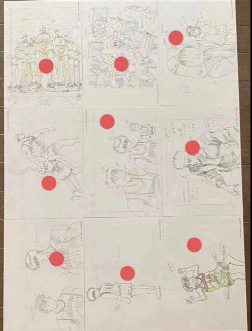 当時物　希少品】SLAMDUNK 動画集　複製原画　全40枚　スラムダンク